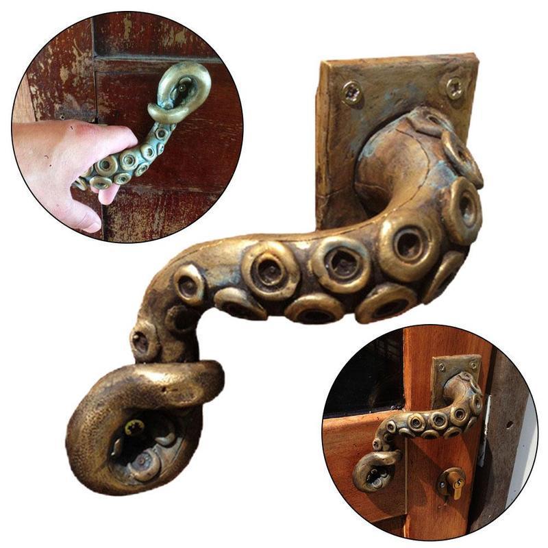 Furniture Hardware Manufacturer - Vintage Ahtapot Kapı Topuzu Hayvan Tarzı